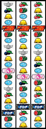 パチスロ北斗の拳2ネクストゾーン闘リール配列