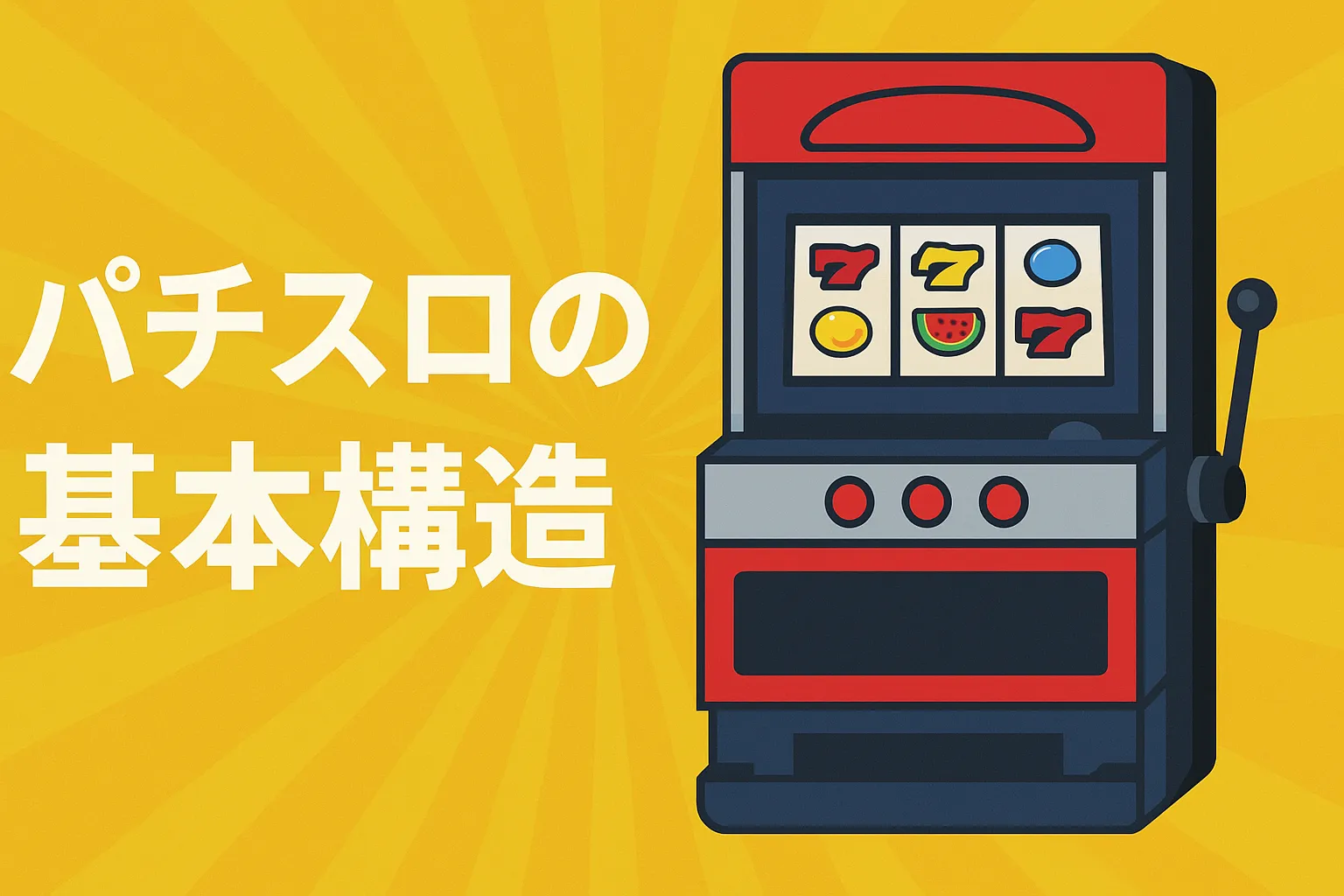 パチスロの基本構造