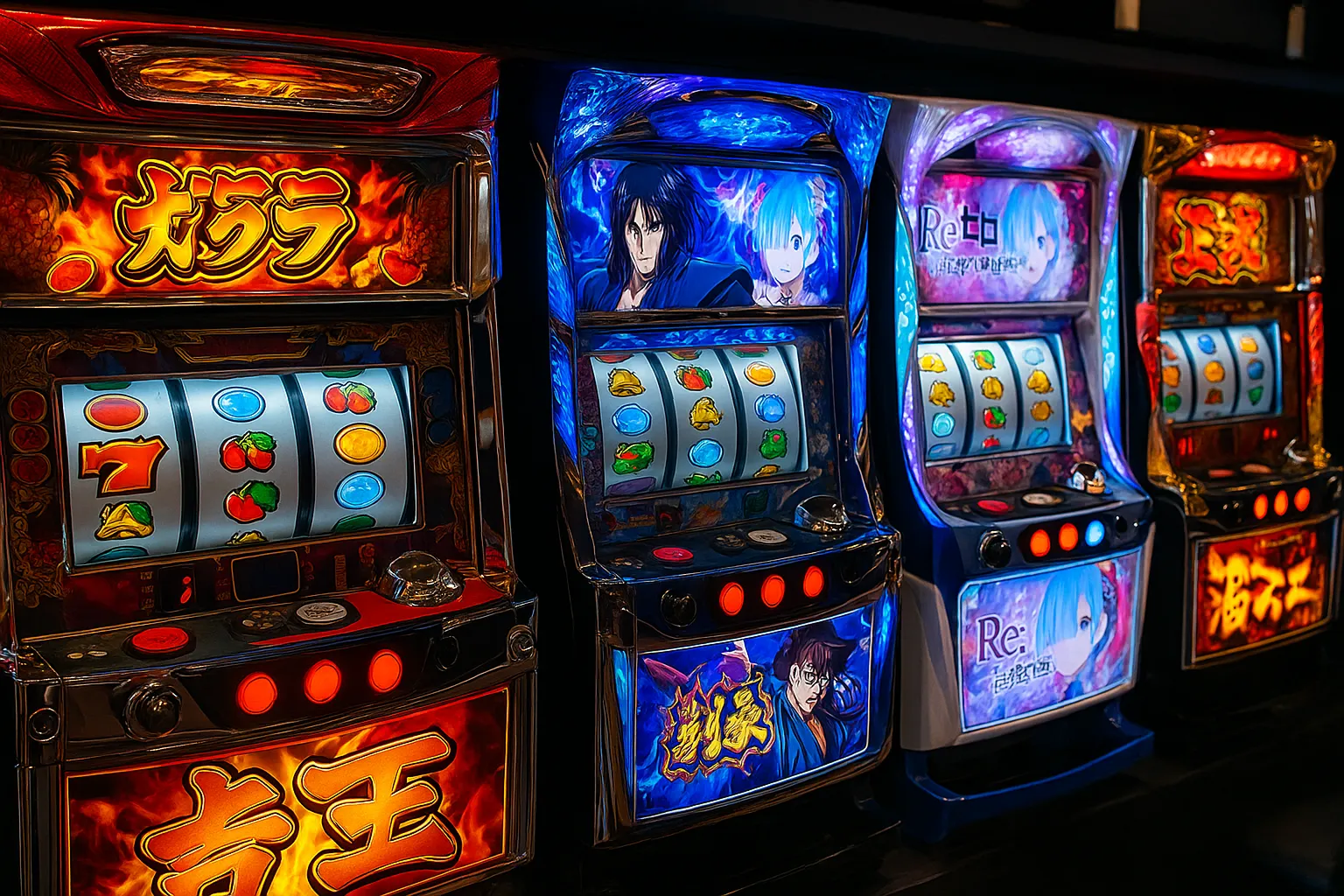 実際のパチスロ機種のコイン単価例