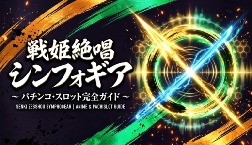 【戦姫絶唱シンフォギア】パチンコ・スロット＆アニメ完全ガイド｜見る順番・演出元ネタと初心者の安心打ち方
